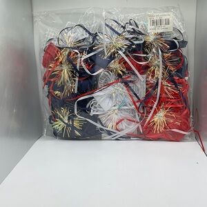Patriotic Decorative hair Bows NWT